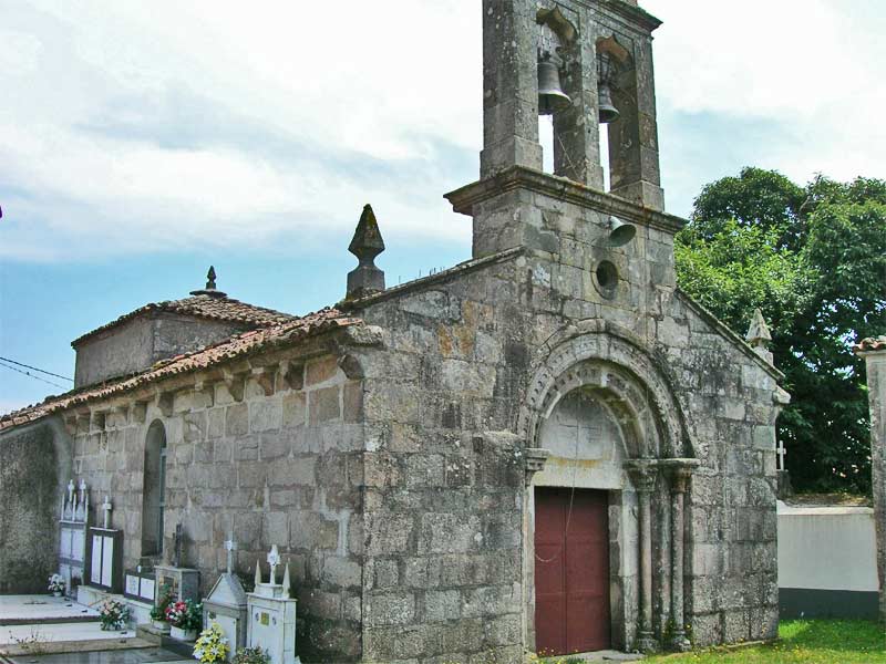 Palas de Rei - Chiesa romanica della fine del XII secolo. La cittÃ  ...