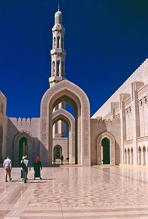 Muscat Oman La grande Moschea