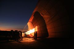 Ballooning over Masai Mara