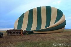 Balloon over Serengeti