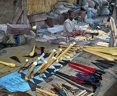 Blangoua: mercato