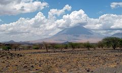 Natron: vista sul Gelai