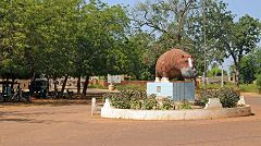 Bafoulabé: piazza principale