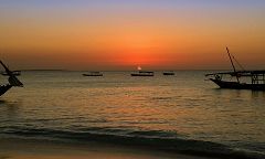 Zanzibar: Mwanda - tramonto