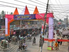 Kushtia: traffico