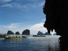 La baia di Phang Nga