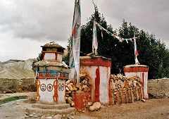 Lo-Manthang: chorten