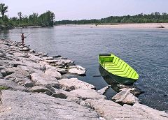 Pescatori nel Ticino
