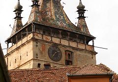 Sighisoara: torre dell’orologio