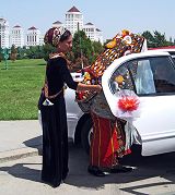 Ashgabat: matrimonio