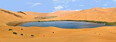 Badain Jaran: deserto