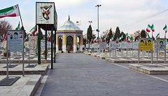 Isfahan: cimitero dei martiri