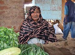 Venditrice di frutta a Karima