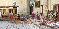 Khiva: cortile