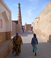 Khiva: minareto Islom-Huja