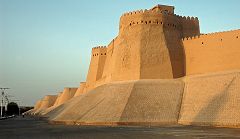 Khiva: le mura