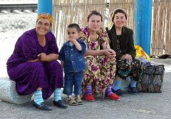 Khiva: bus stop