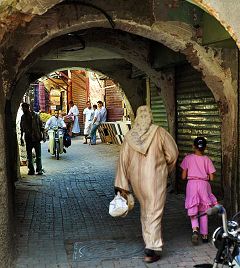 Marrakech: souk