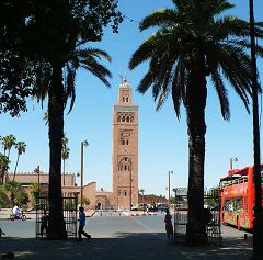 Marrakech: torre Koutoubia