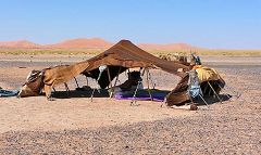 Merzouga: tenda berbera