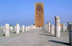 Rabat: torre Hassan