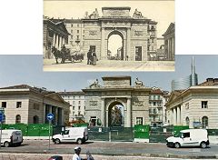 Porta Comasina (Piazza XXV Aprile)