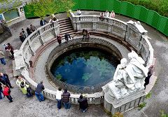 Donaueschingen: fonte del Danubio