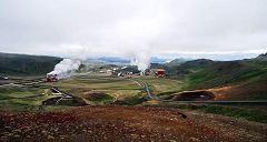 Krafla: stazione geotermica