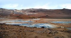 Námaskarð: area geotermica