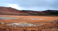 Námaskarð: area geotermica