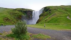 Skógafoss: cascata