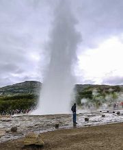 Haukadalur - geyser Strokkur