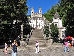 Braga: Bom Jesus do Monte - scalinata