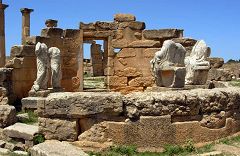 Cirene: tempio di Demetra e Kore