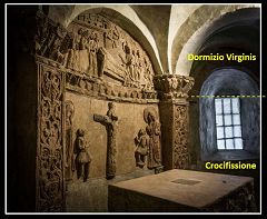 Dormizio Virginis e Crocifissione