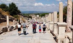 Efeso: strada di Marmo