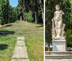 Inverigo: viale dei cipressi (Gigante)