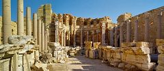 Leptis Magna: la basilica