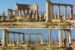 Leptis Magna: mercato