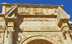 Leptis Magna: arco di Settimio Severo