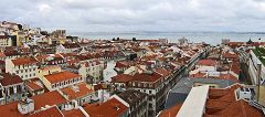 Baixa - panorama da Santa Justa