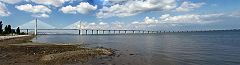 Vista sul ponte Vasco de Gama