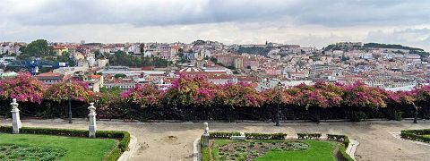 Alfama: vista dal castello di São Jorge