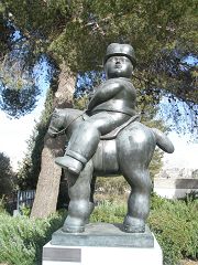 Fernando Botero: Uomo a cavallo