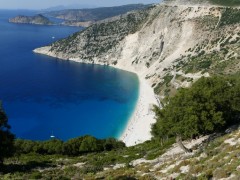 Myrthos beach vista dal viewpoint meridionale