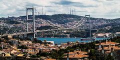 Ponte sul Bosforo a Istanbul