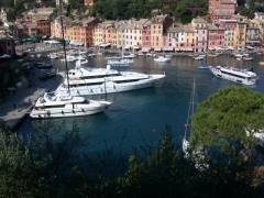 Portofino, la Calata Marconi