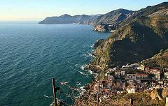 Riomaggiore: vista dal colle