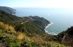 Corniglia, vista da San Bernardino