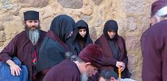 Sinai: pellegrini a Santa Caterina